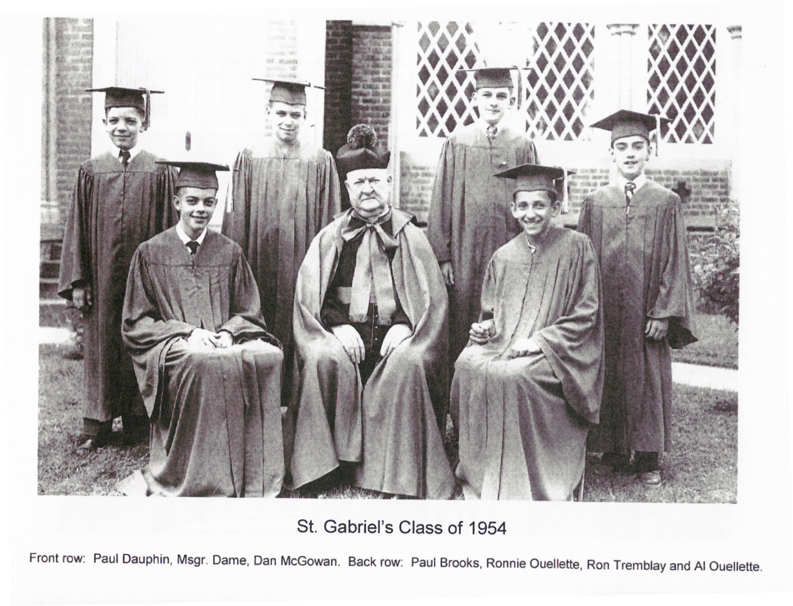 Saint Gabriel School 1954