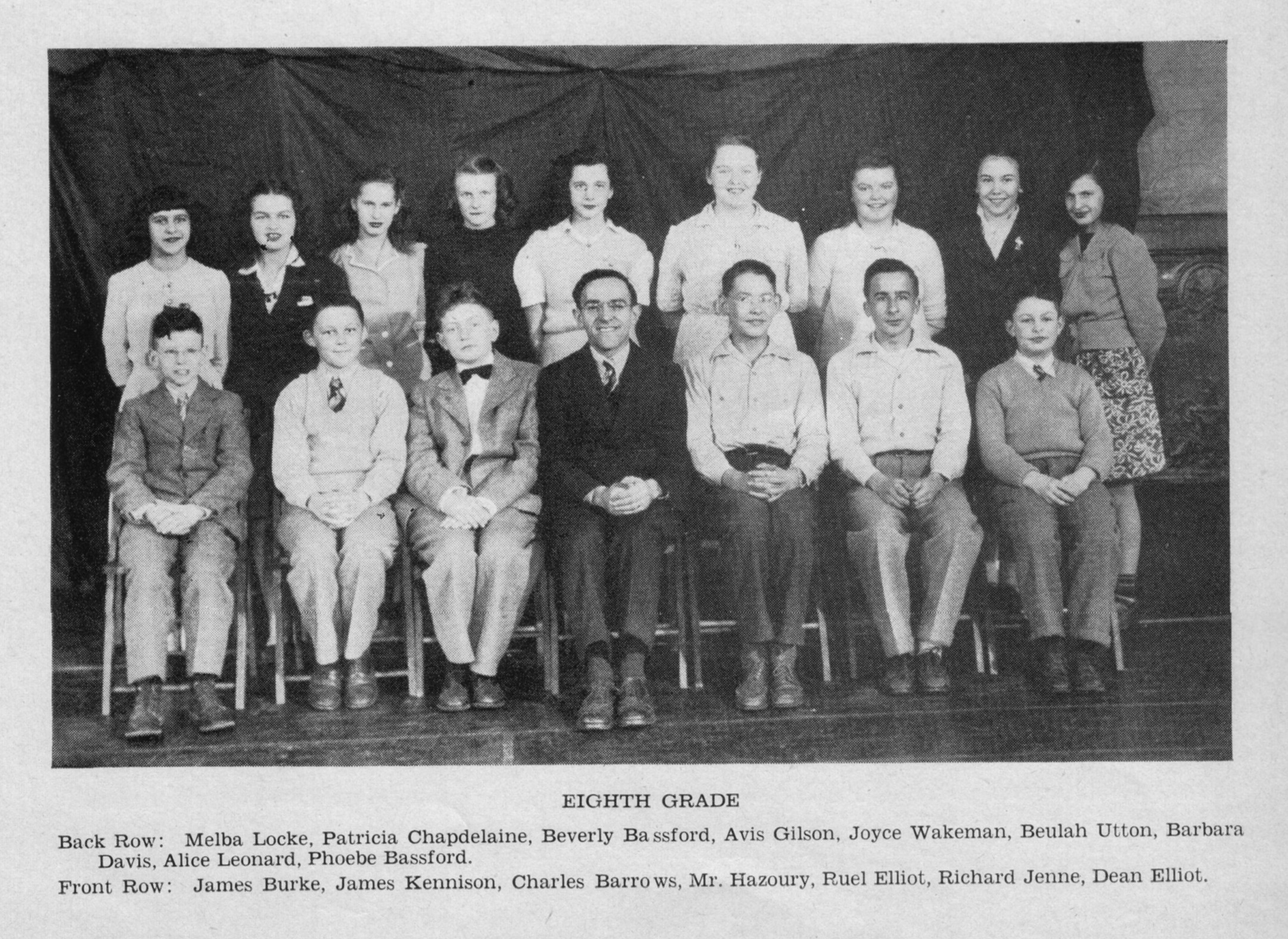NEKG 1947 Barton Academy, Barton, Orleans Co., Vermont